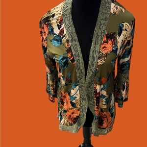 🥂Egs Floral Open-Front Kimono 🥂